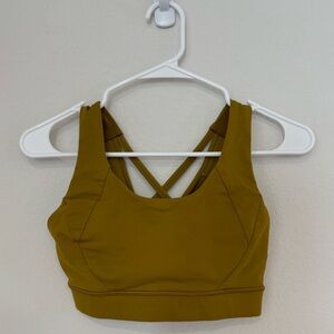 Lululemon Athletica Women's Free To Be Elevated Bra - Gold Spice